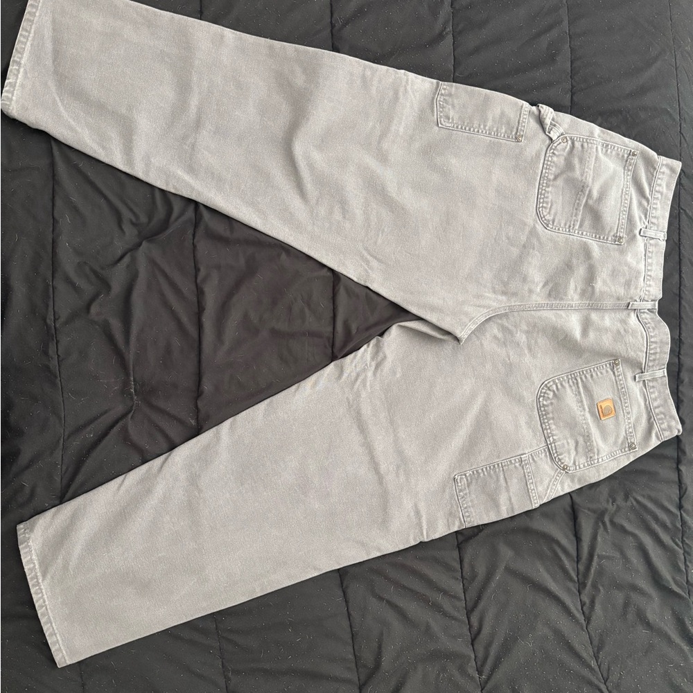 Carhartt Men's Light Gray Cargo Pants